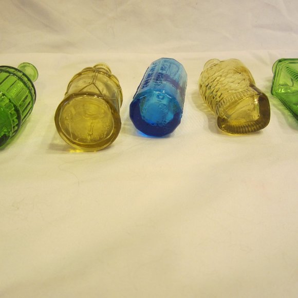 VTG 80'S MINI BOTTLES EMBOSSED COLLECTIBLES WHEATON $10EA 3LEFT - Picture 2 of 6